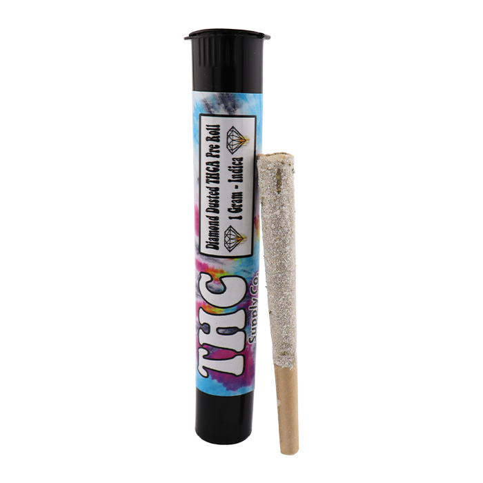 THCSC THCA Diamond Dusted Pre Roll / DD BLACK ICE INDICA